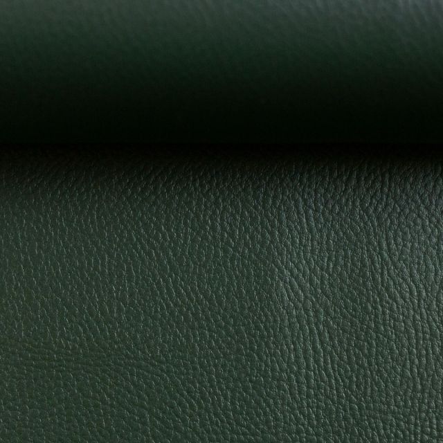 Rex Faux Leather Vinyl - Dark Green Metallic Col. 564 - Pre Cut Panel