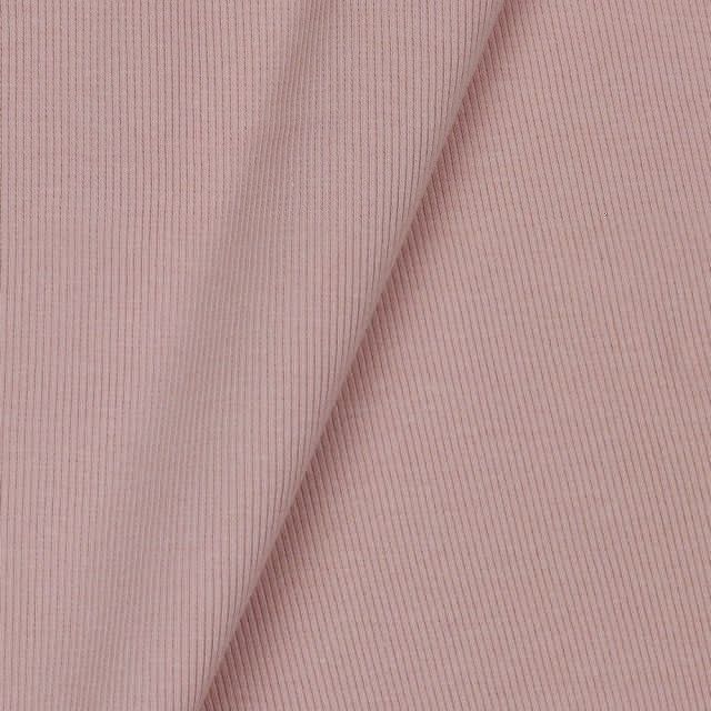 2x2 Ribbing - Solid - Vintage Pink(col.35) 