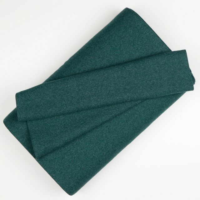 Ribbing Solid - Dark Green Melange Col. 110