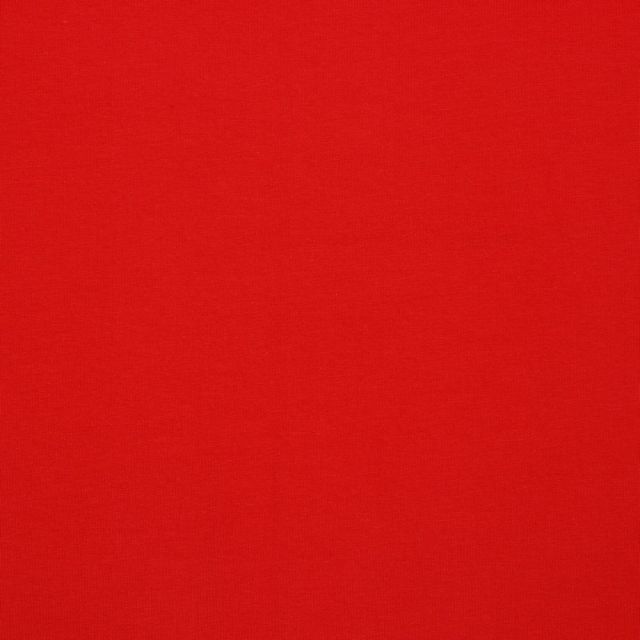 BOLT END - 150 CM - Organic French Terry - Tomato Red (26)