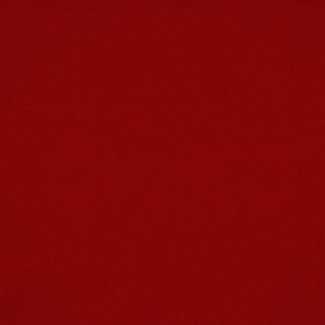 Organic Poppy Soft Sweat - Solid - Dark Red(col. S09)