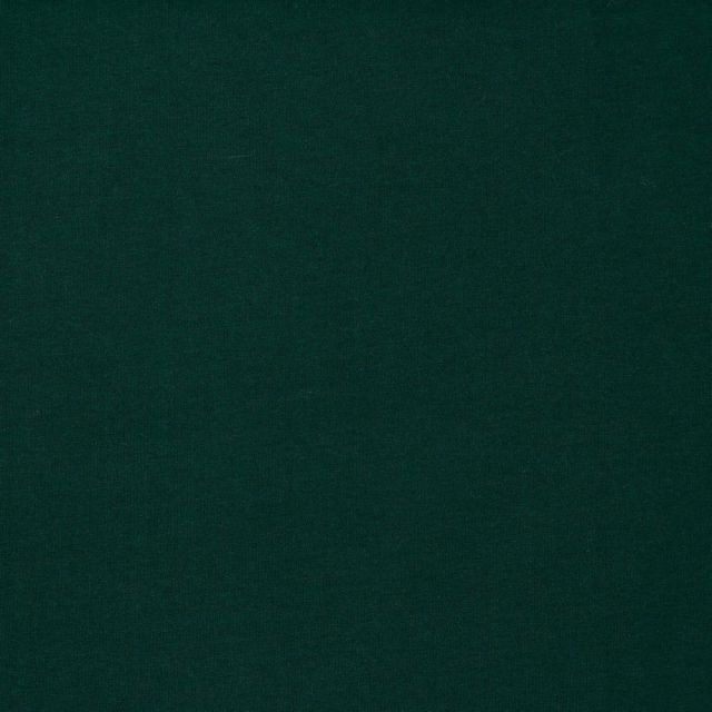 BOLT END - 145CM - Organic Poppy Soft Sweat - Solid - Emerald Green(col. S31)