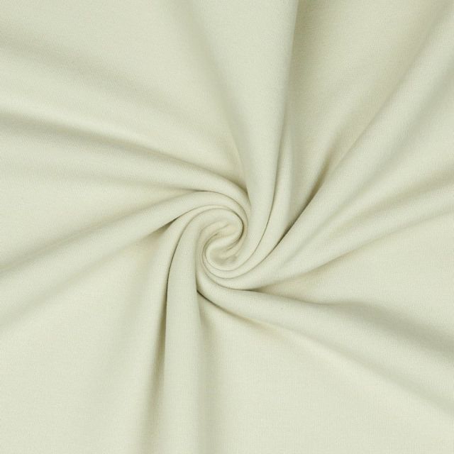 BOLT END 210cm - Organic Poppy Soft Sweat - Solid - Light Sand (col. S66) (DISCOLORATION ALONG CENTER FOLD)