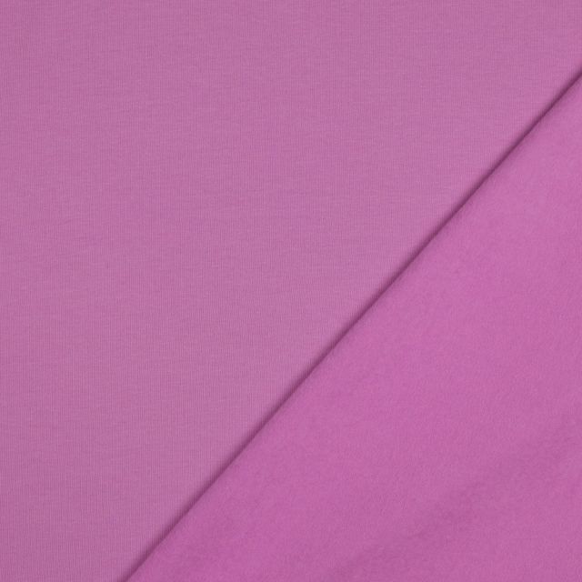 Organic Poppy Soft Sweat - Solid - Light Violet (col. S82)