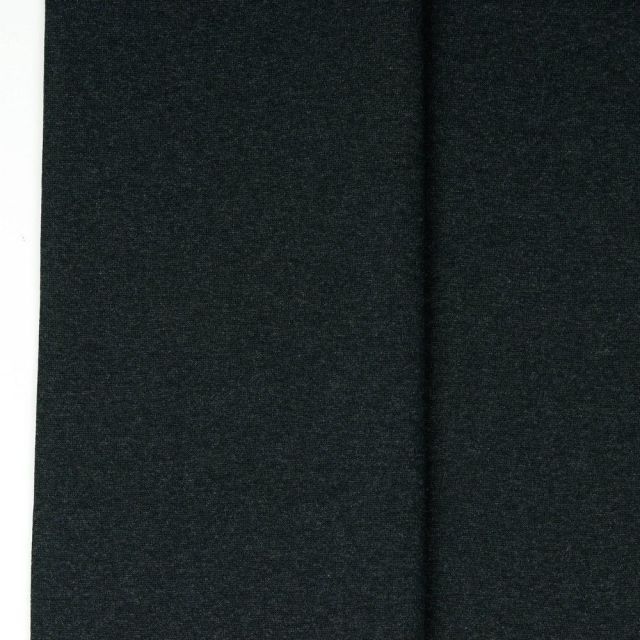 Recycled Ribbing - Solid - Charcoal(02)