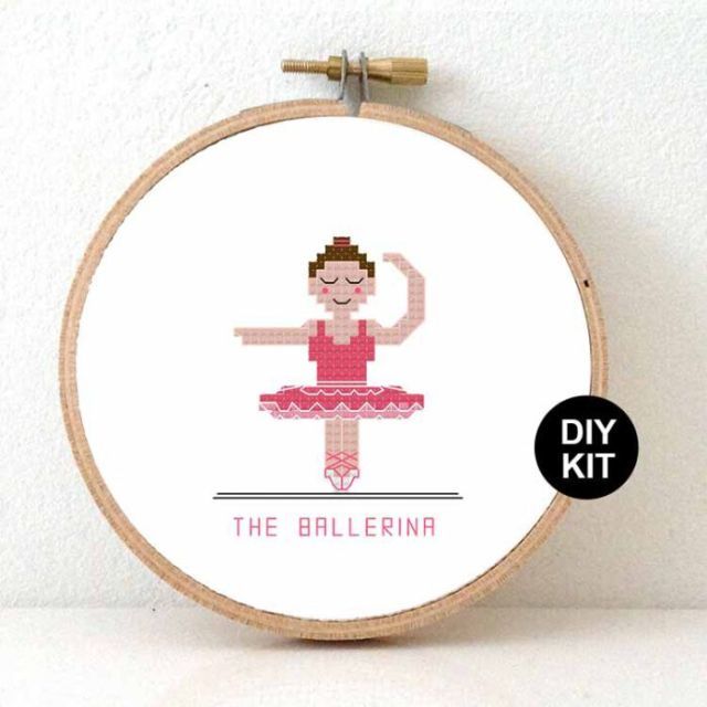 Cross Stitch Kit - Ballerina - f