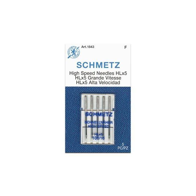 Schmetz HLX5 100/161 High Speed Quilting Needle 5 pack