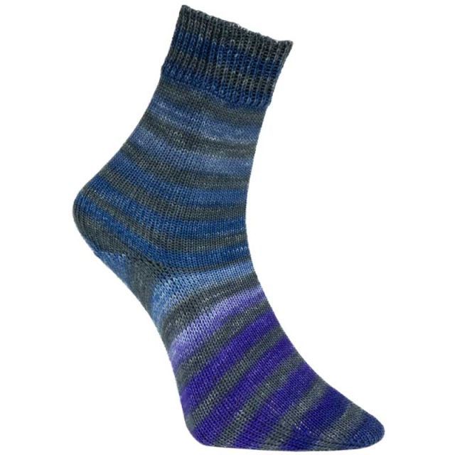 Paint Socks by Woolly Hugs - Made with Mulesing Free Virgin Wool - Col. 205 Denim/Blue - 100g