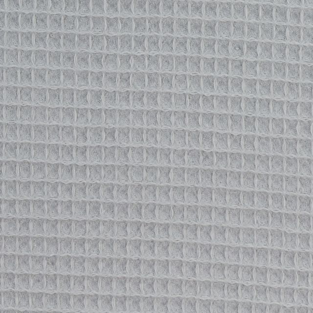"Nelson"Waffle Cotton - Grey Col. 182 (100% Cotton / Woven)