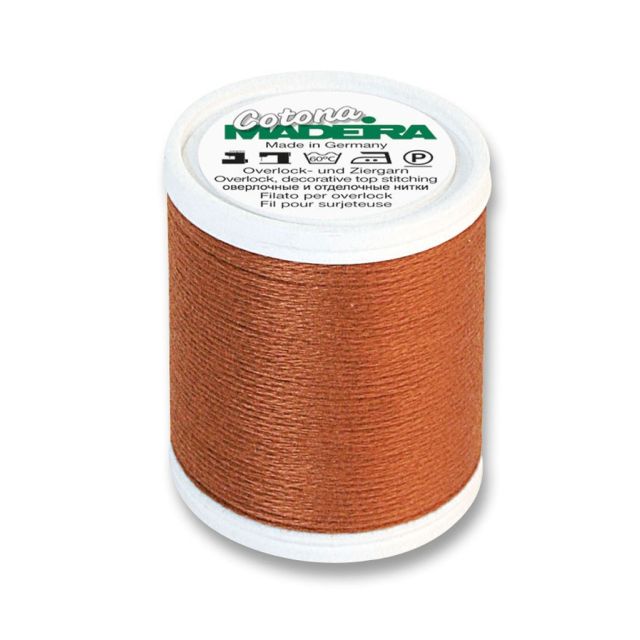 Cotona No. 4, Color 2305 Hazel Brown - Decorative Serger Thread 110 yd/100 m