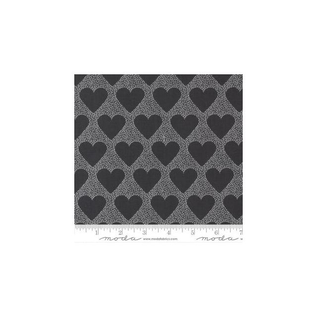 100% Cotton - XOXO by April Rosenthal for MODA - I HEART YOU INK