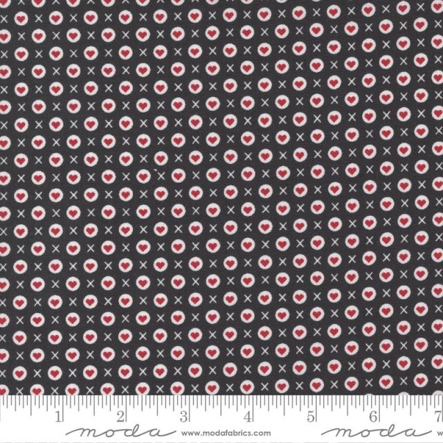 100% Cotton - XOXO by April Rosenthal for MODA - INK 