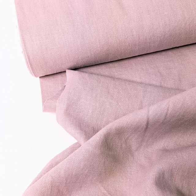BOLT END - 210CM - Washed Linen - Pale Pink