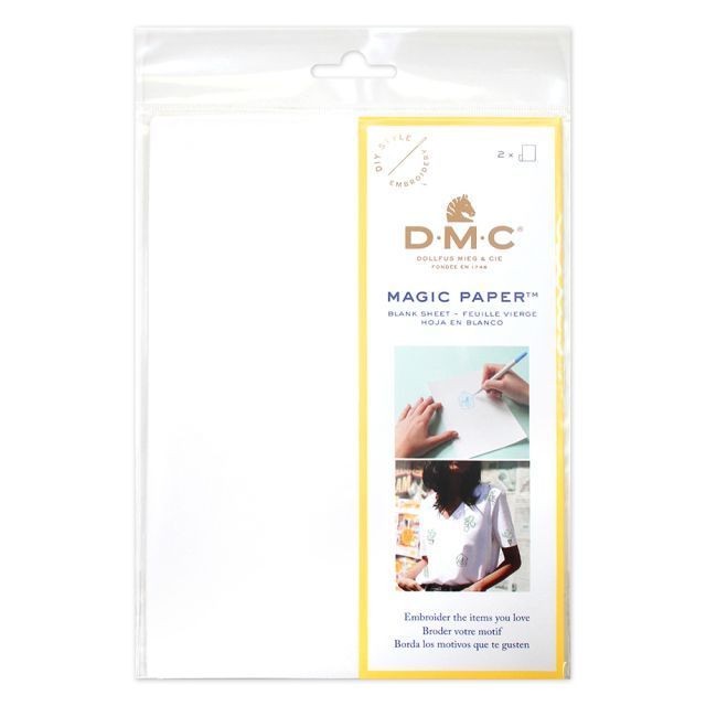 DMC Blank Sheets of Magic PaperTM - 2 pieces