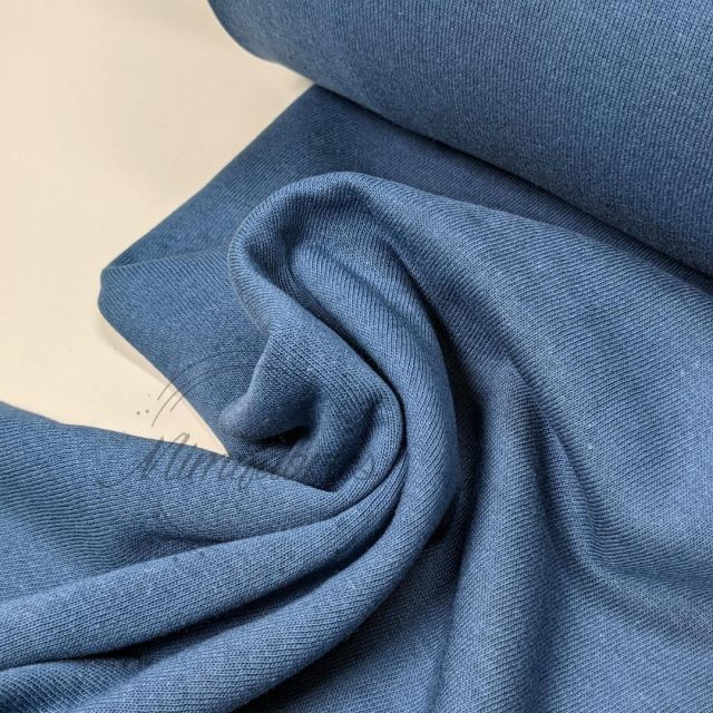 "Cloud Fleece" - Bamboo Cotton Blend - Denim Blue (Col. 18)