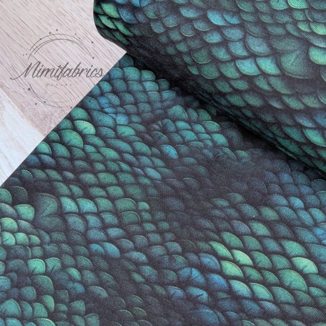 "Cloud Fleece" - Bamboo Cotton Blend - Denim Blue (Col. 18)