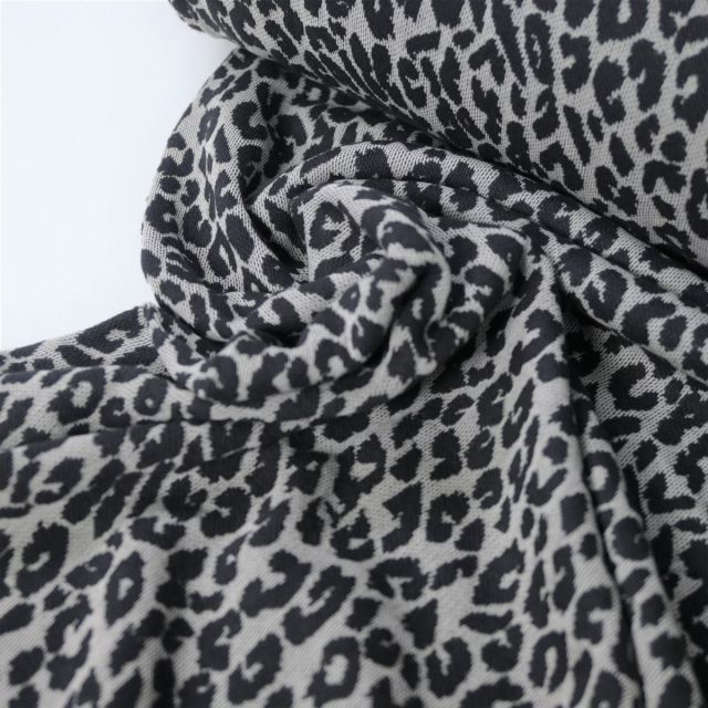 Leopard - Jacquard - Sand / Black