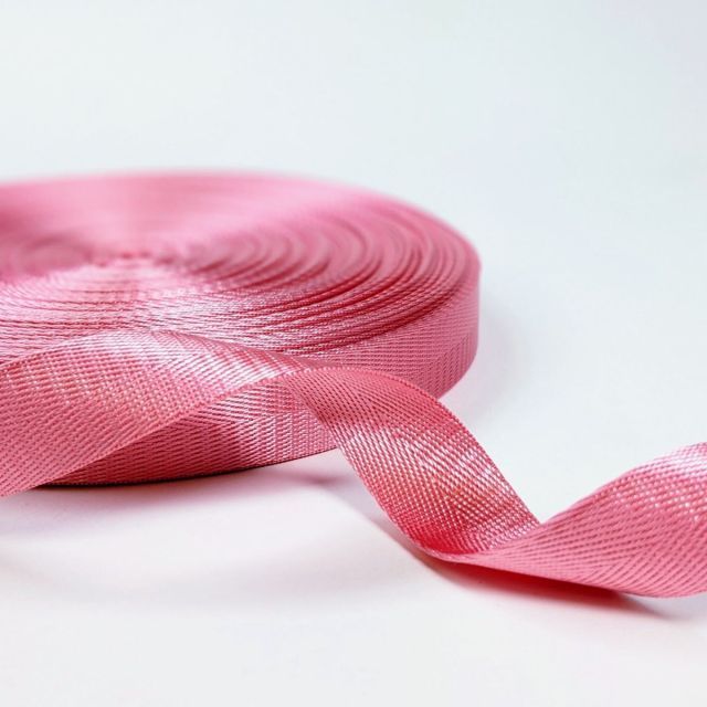 Nylon Seatbelt Webbing - 25mm Strapping - Pink