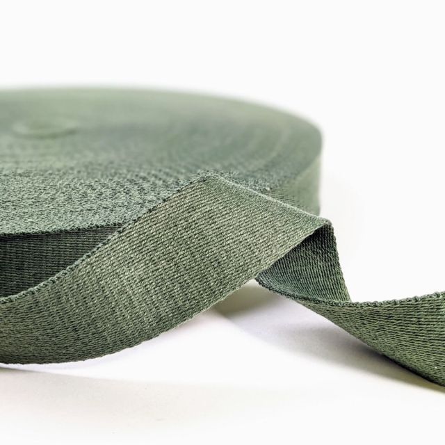 Webbing - 40mm Strapping -  Old Green