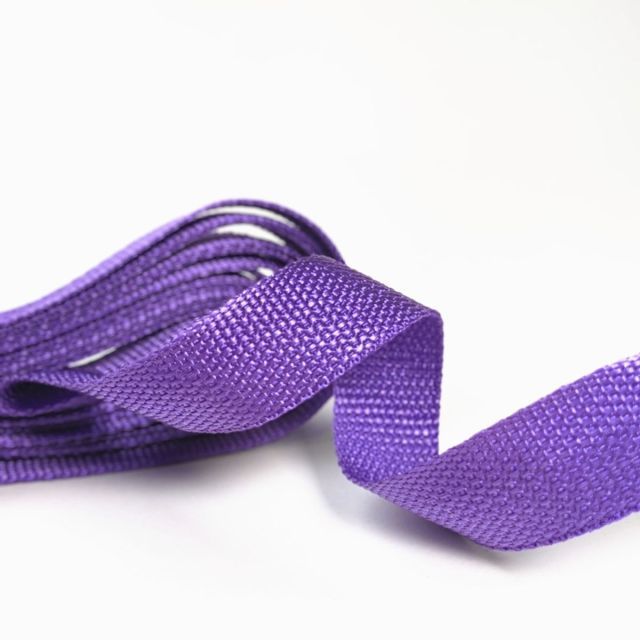 Webbing - 25mm Strapping - Purple (500 cm length)
