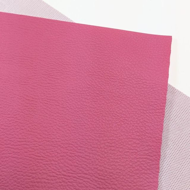 Rex Faux Leather Vinyl - Pink Raspberry - Pre Cut Panel