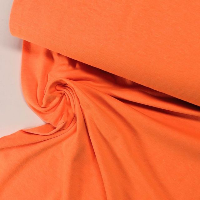Neon Orange Solid - Jersey