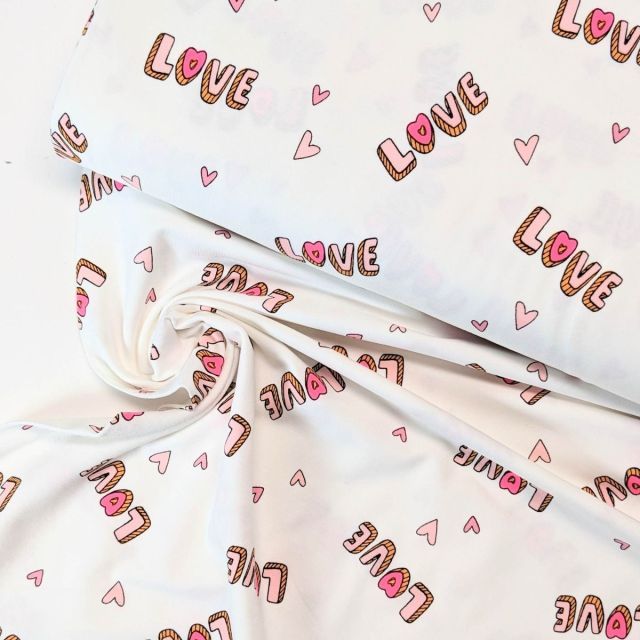 Candy Love White - Jersey