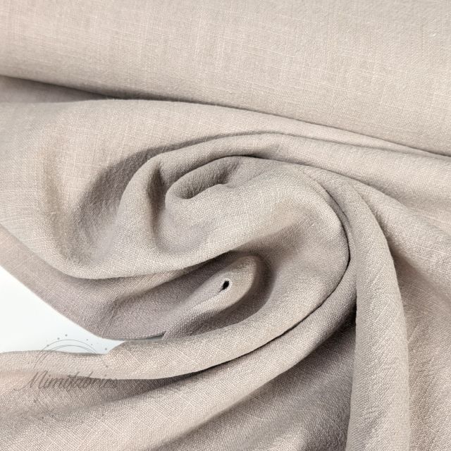 Stonewashed Linen - Natural Taupe col.052