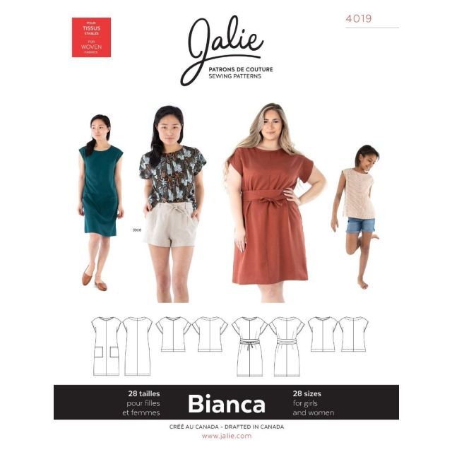 BIANCA Dress and Top by Jalie #4019