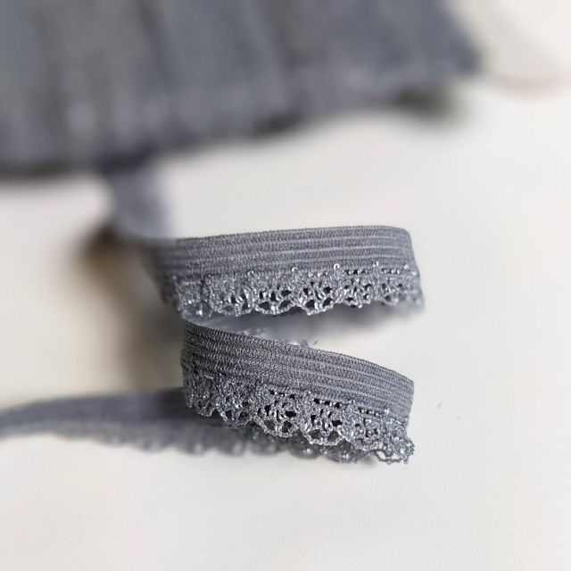 Picot Lace - Elastic Lace Trim - Mimifabrics