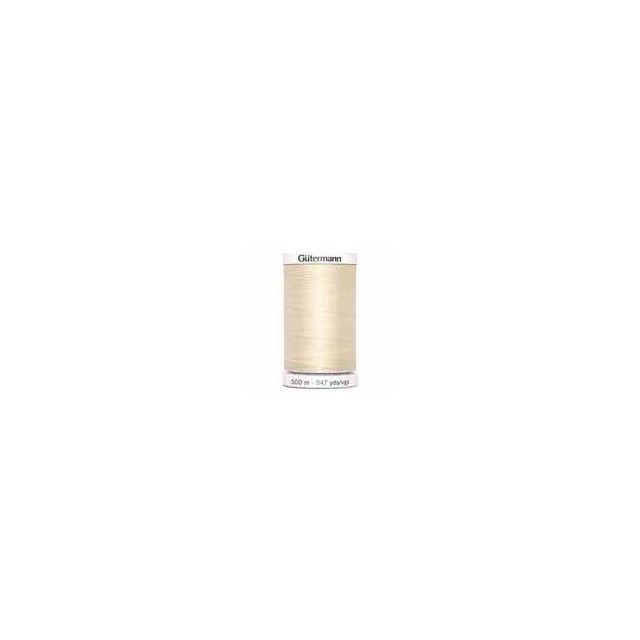 GÜTERMANN Sew-all Thread 500m - Ivory (Col. 800)