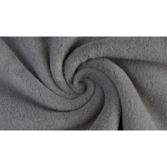 "Marshmallow" Cotton Fleece -  Grey