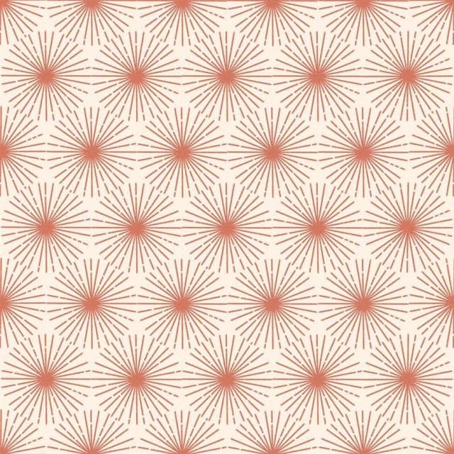 100% Cotton - "Sunbeam"  Beaming in Terra - By Ruby Star Society per 1/2m