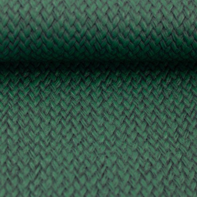 "MARS" Textured Faux Leather - Emerald Green by SWAFING (Pre-Cut Panel 50 x 150cm)