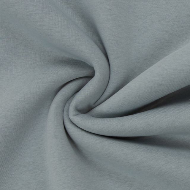 Heavy Brushed Sweat  "Hanni" Solid - Blue Haze (Col. 257)