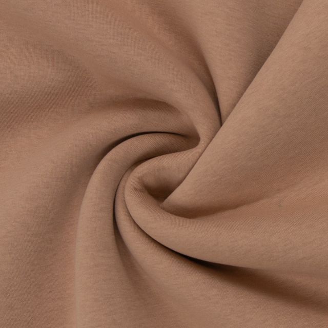 Heavy Brushed Sweat  "Hanni" Solid - Light Terracotta (Col. 274)