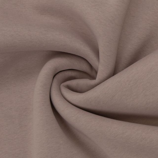 Heavy Brushed Sweat  "Hanni" Solid - Pale Mauve (Col. 436)