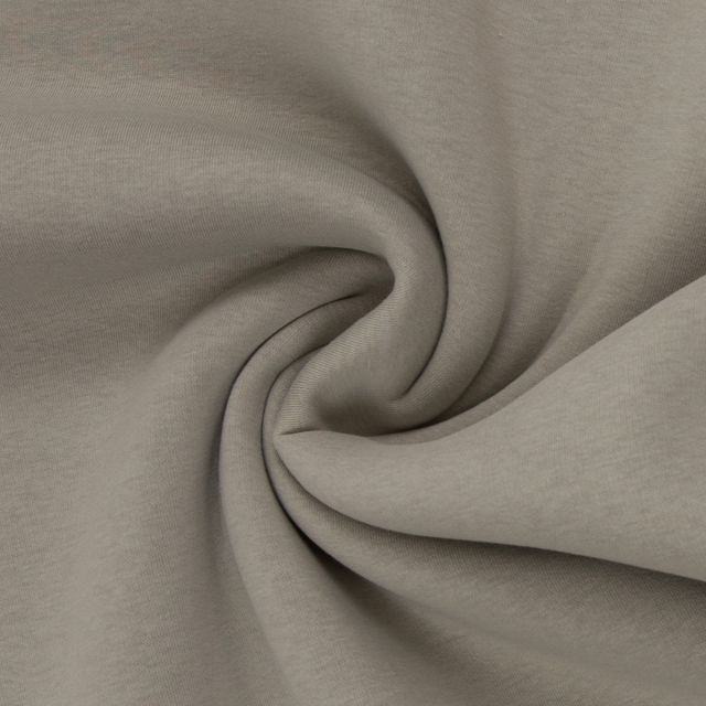 Heavy Brushed Sweat  "Hanni" Solid - Beige (Col. 676)