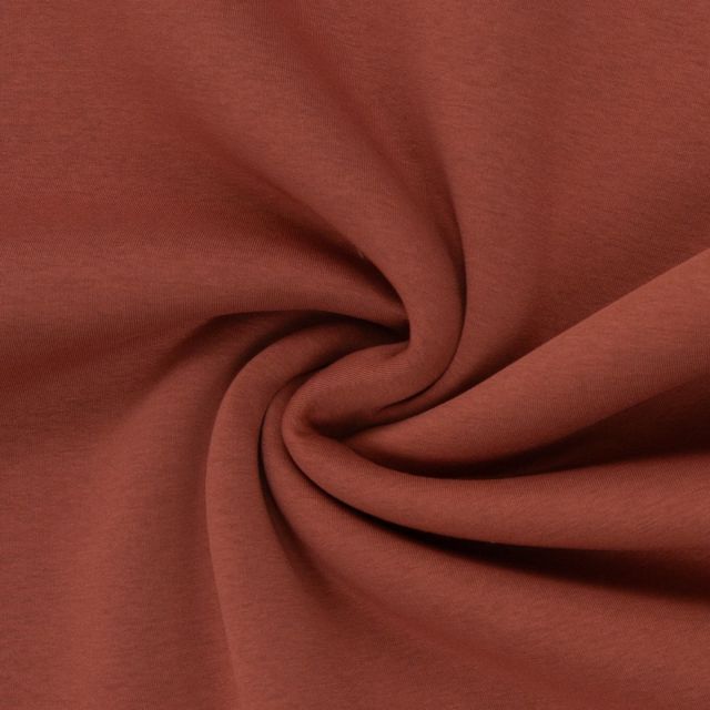 Heavy Brushed Sweat  "Hanni" Solid - Terra (Col. 715)