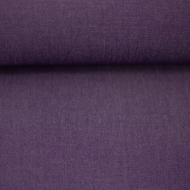 Outdoor Canvas "Juist" 245 gsm - Water and Dirt Repellent - Col. 1645 Purple Melange 