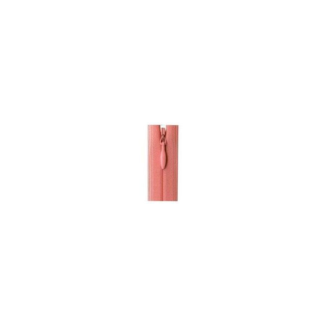Invisible Zipper 20cm - Coral Pink