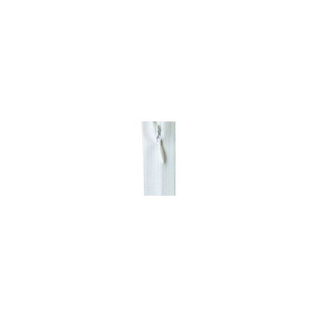 Invisible Zipper 20cm - White