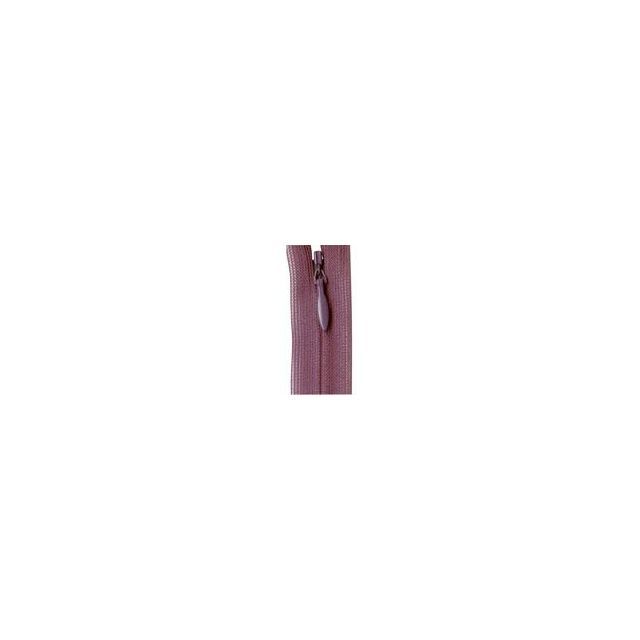 Invisible Zipper 20cm - Aubergine