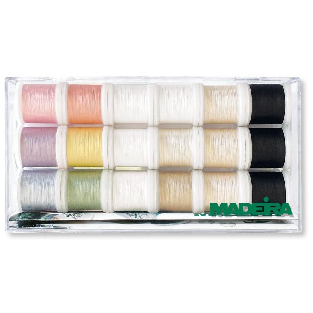 MADEIRA THREAD BOX -QUILTBOX COTONA No.80 - 18 x 200m