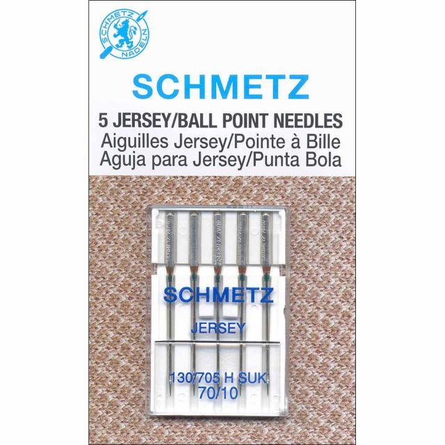 SCHMETZ #1725  Jersey Needle  70/10 Pack of 5