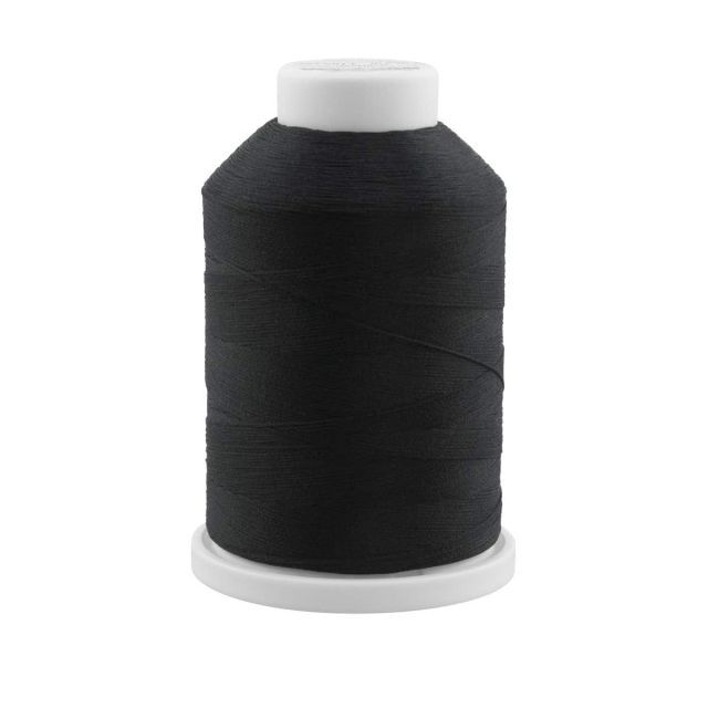 Aeroflock Madeira Woolly Nylon Serger Thread 1100 Yards - Black 8000