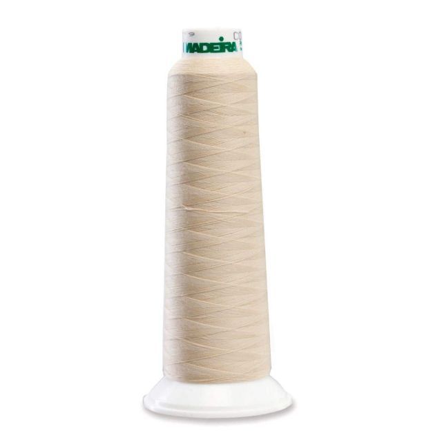 Madeira 8821 Polyester Serger Thread, Pearl 2000 Yd Cone