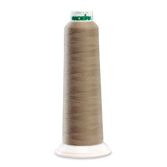 Madeira 9270 Polyester Serger Thread, Taupe 2000 Yd Cone