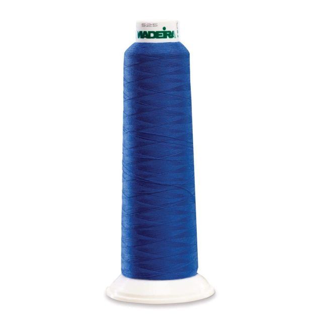 Madeira 9660 Polyester Serger Thread, Royal Blue 2000 Yd Cone