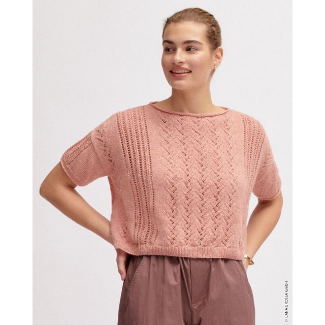 Size 36/38 Pattern and Yarn Bundle - Oversized Shirt D30 Classici 24 - Ecopuno